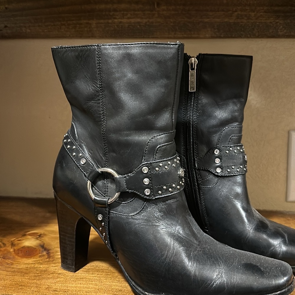 Harley Davidson Heeled Boots